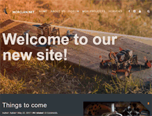 Tablet Screenshot of morclan.net